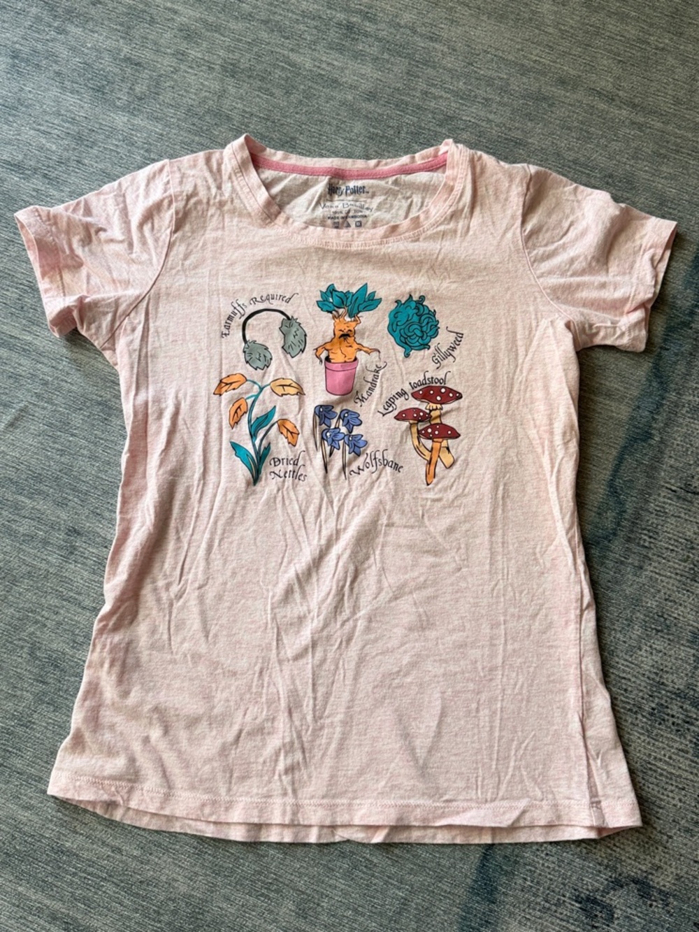 Vera Bradley Harry Potter Pink Short Sleeve Tee